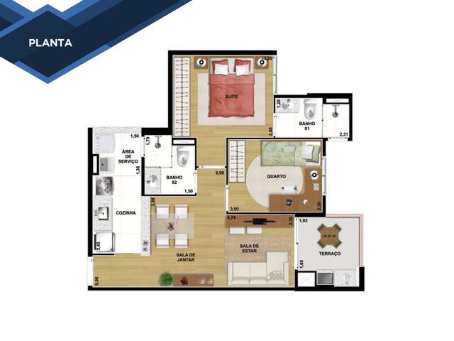 Apartamento para Venda em Santo André - 2