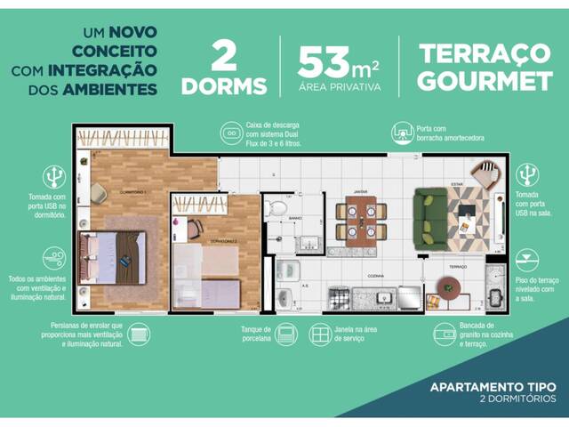 #67 - Apartamento para Venda em Santo André - SP - 3