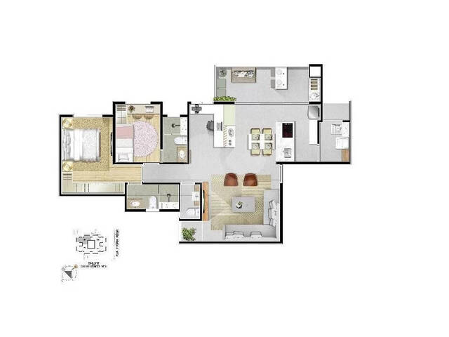 #79 - Apartamento para Venda em Santo André - SP - 3